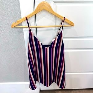Socialite Striped camisole top, size XS
